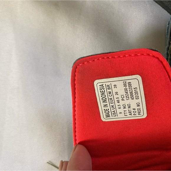 under armour mens sandals size 9 black/orange - Picture 2 of 7